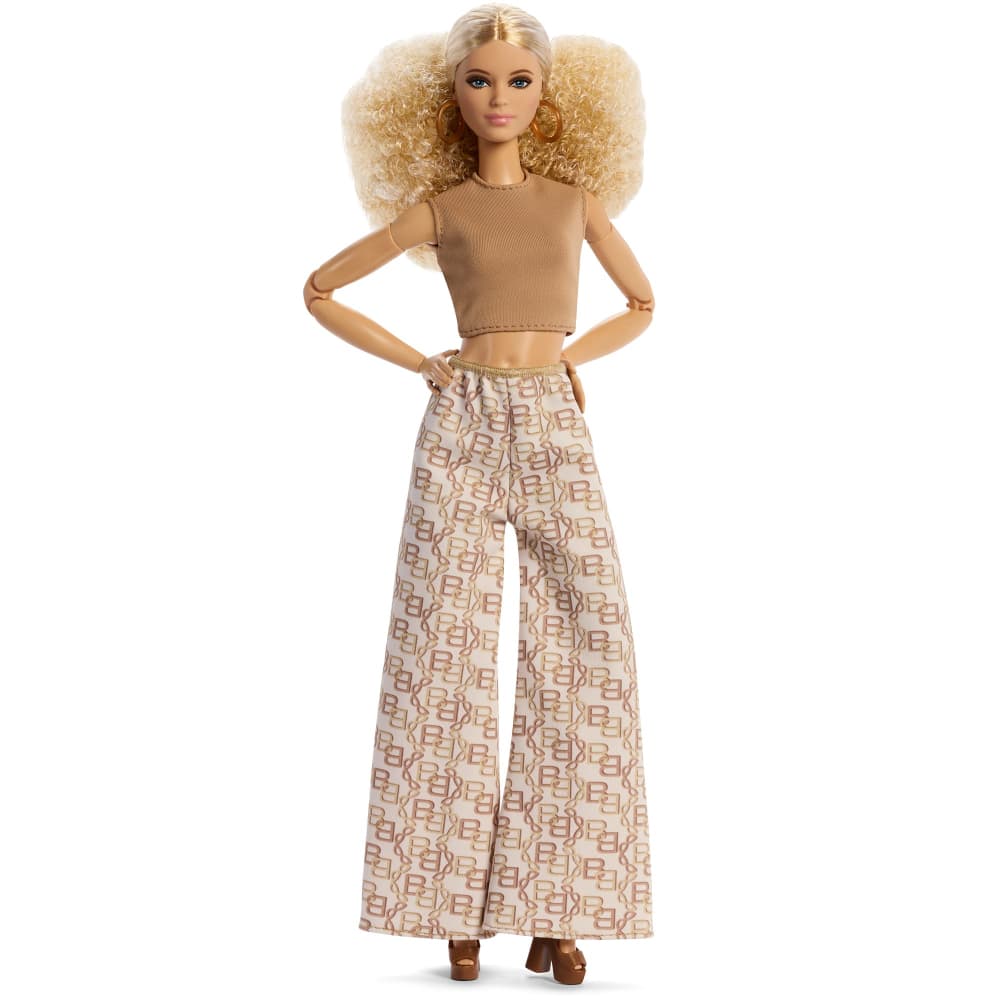 Barbie Mode Phosphorescente Italienne - Années 80, Robe Qui Brille Dans Le Noir, Mattel