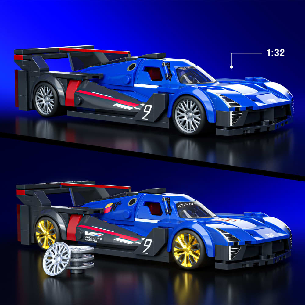Mattel Brick Shop Hot Wheels Cadillac Project GTP Hypercar