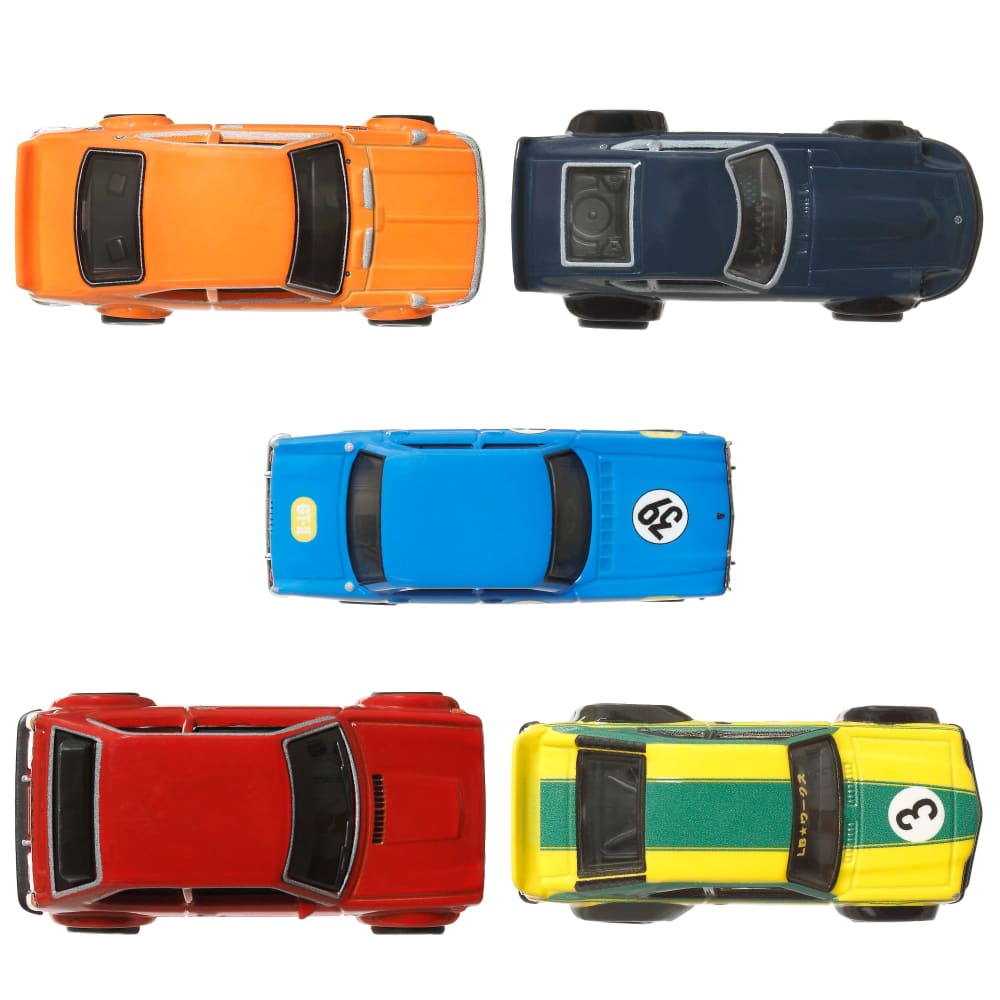 Set masini de colectie Hot Wheels Premium Car Culture Japan Historics 4 5 modele die-cast scara 164 container de depozitare Set masini de colectie Hot Wheels Premium Car Culture Japan Historics 4 5 modele die-cast scara 164 container de depozitare