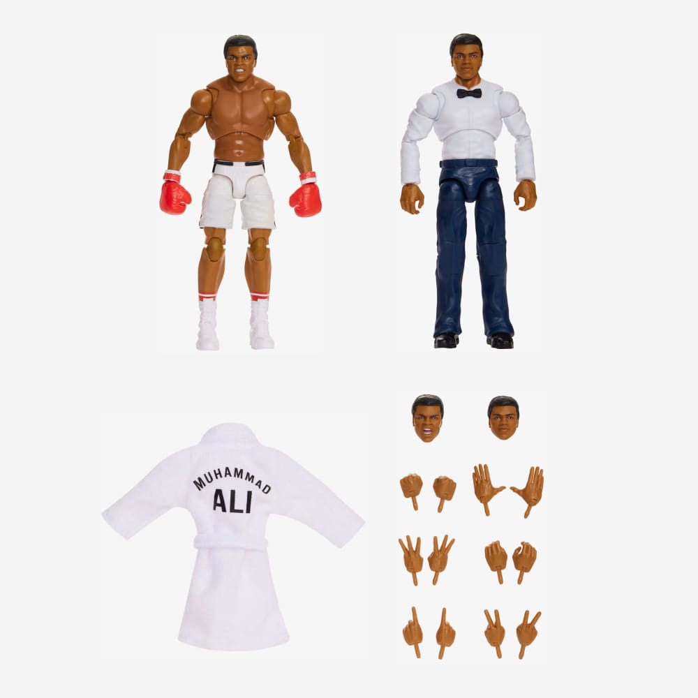 WWE Ultimate Edition Muhammad Ali Action Figure Set – Mattel Creations