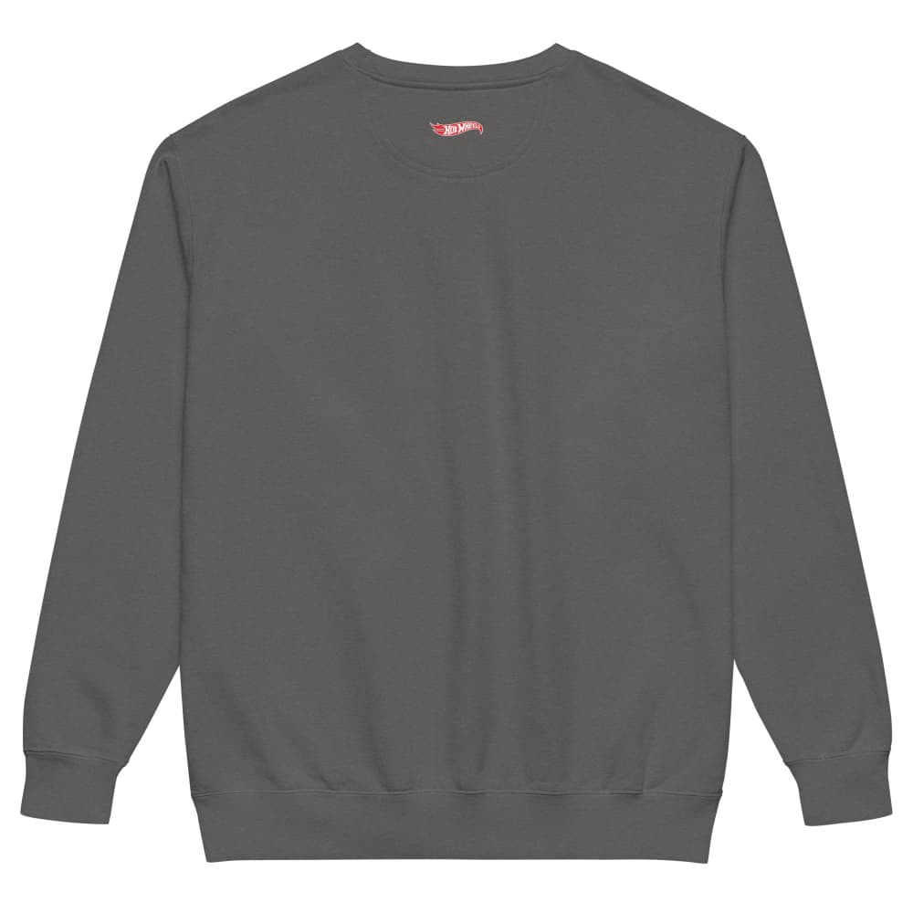 Hot Wheels Pit Stop Gray Sweatshirt | Mattel Creations