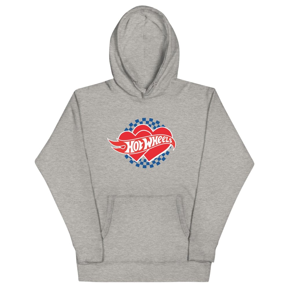 Hot Wheel Checkered Hearts Hoodie – Mattel Creations