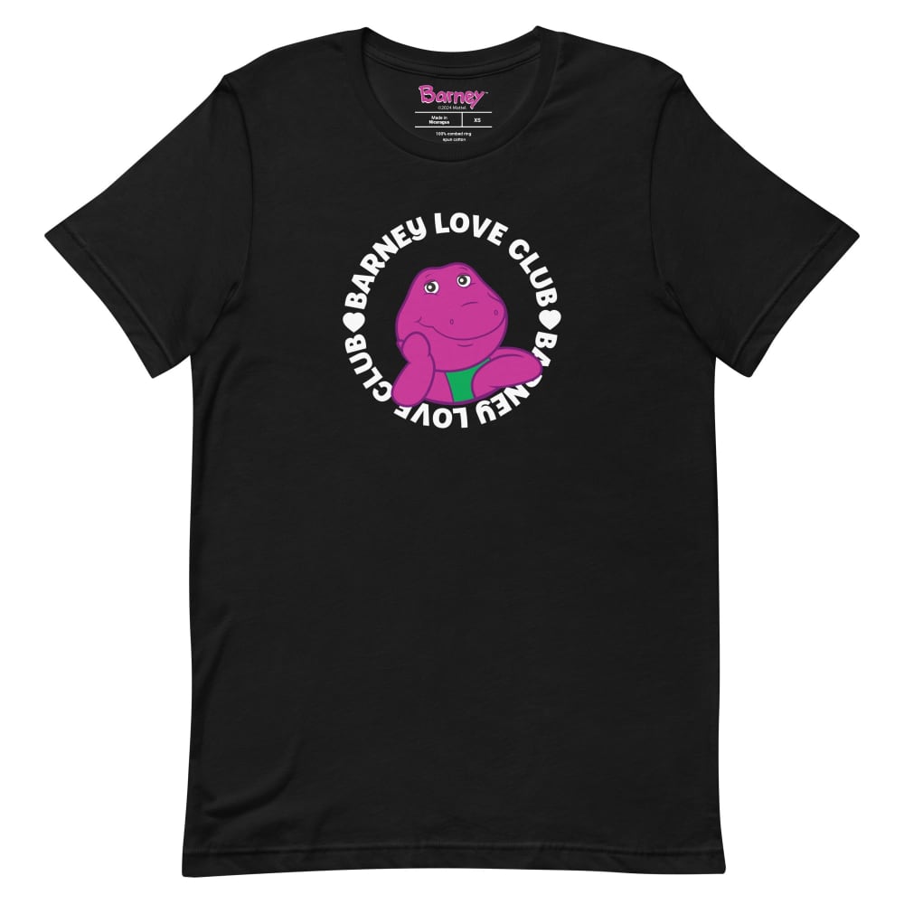 Barney Love Club T-Shirt | Mattel Creations