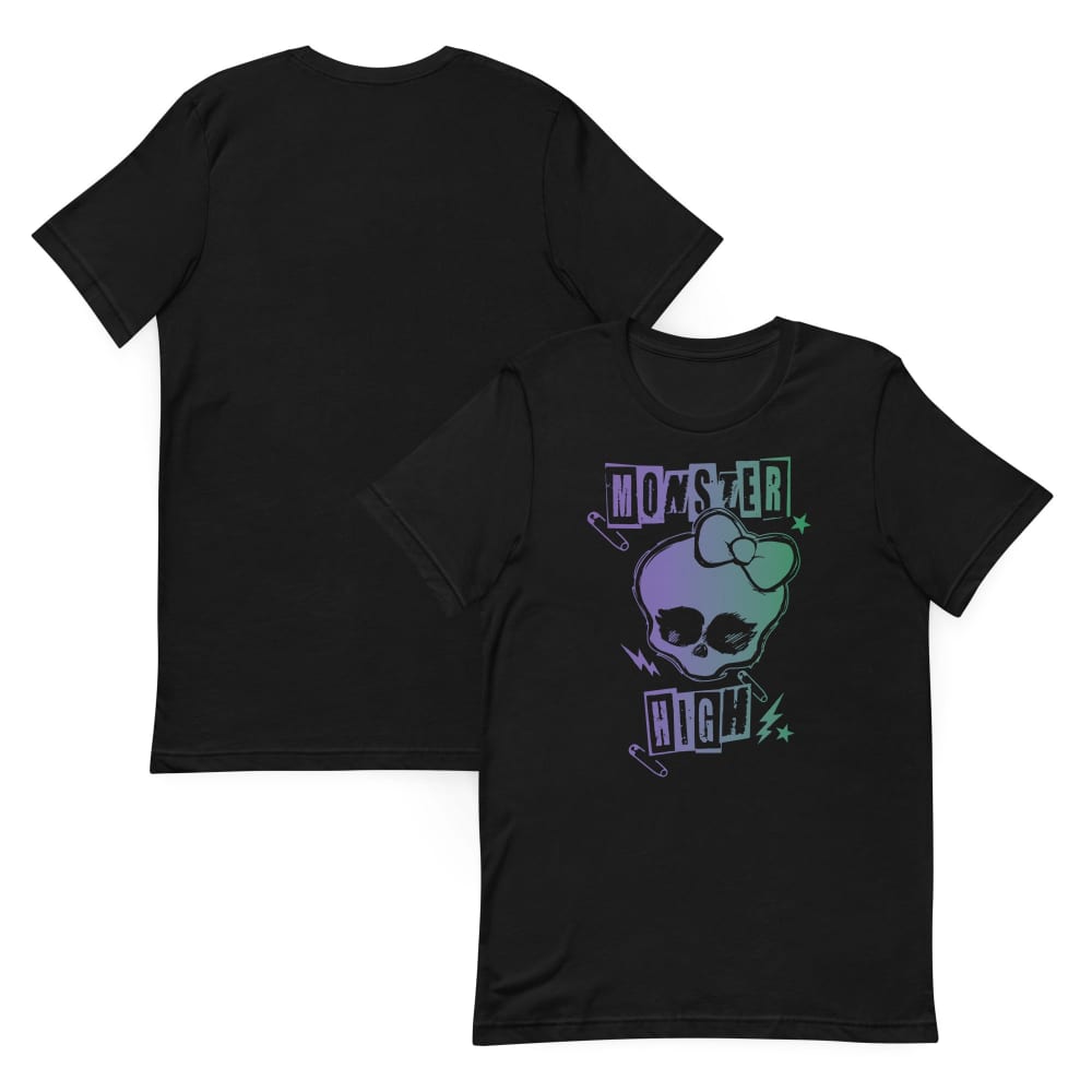 Monster High High Voltage Black T-shirt | Mattel Creations