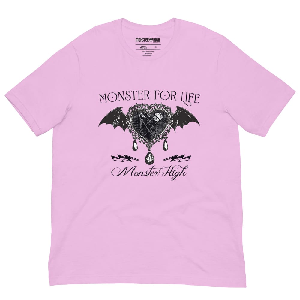 Monster High Monster for Life Purple T-Shirt | Mattel Creations
