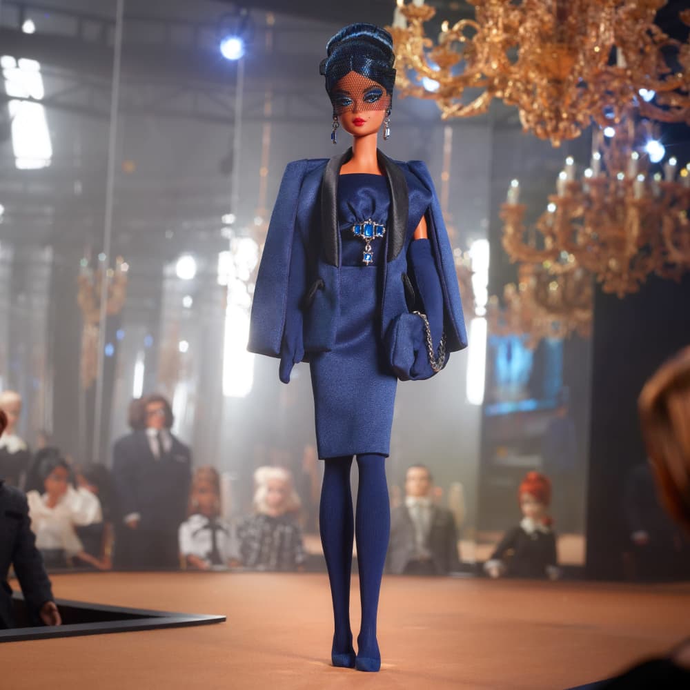 Sapphire Anniversary Barbie Fashion Model Collection Doll | Mattel