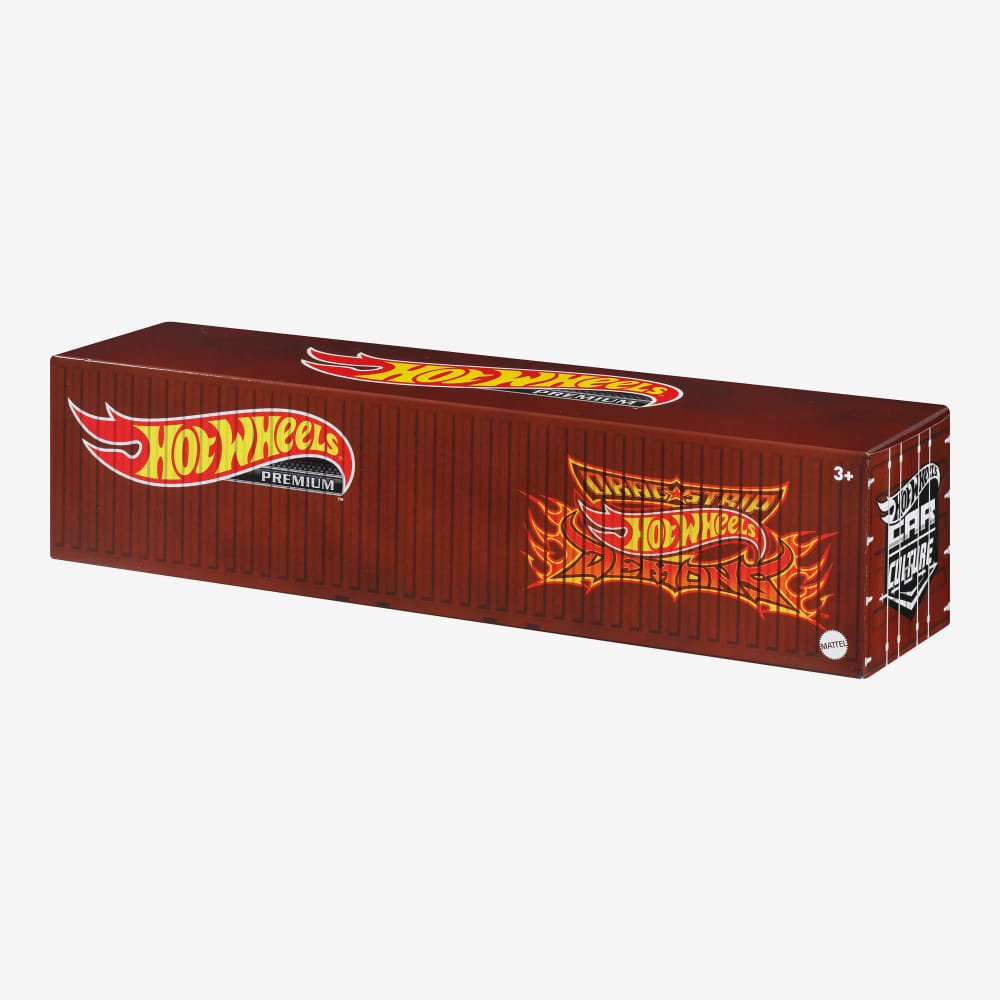 Hot Wheels Premium Car Culture Dragstrip Demons Container Set | Mattel ...