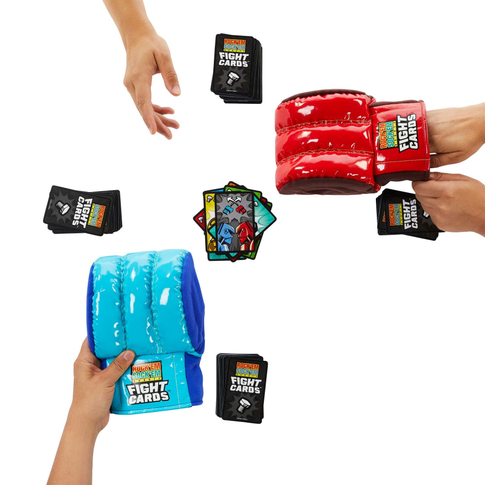 attel Gaes Rock 'E Sock 'E Robots Kids Gae with Red Rocket &ap; Blue