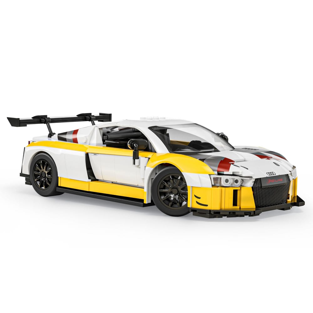 Mattel Brick Shop Hot Wheels '15 Audi R8 LMS Building Toy Kit