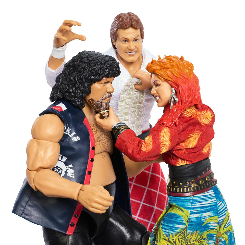 WWE Rock N Wrestling Connection 3-Pack | Mattel Creations