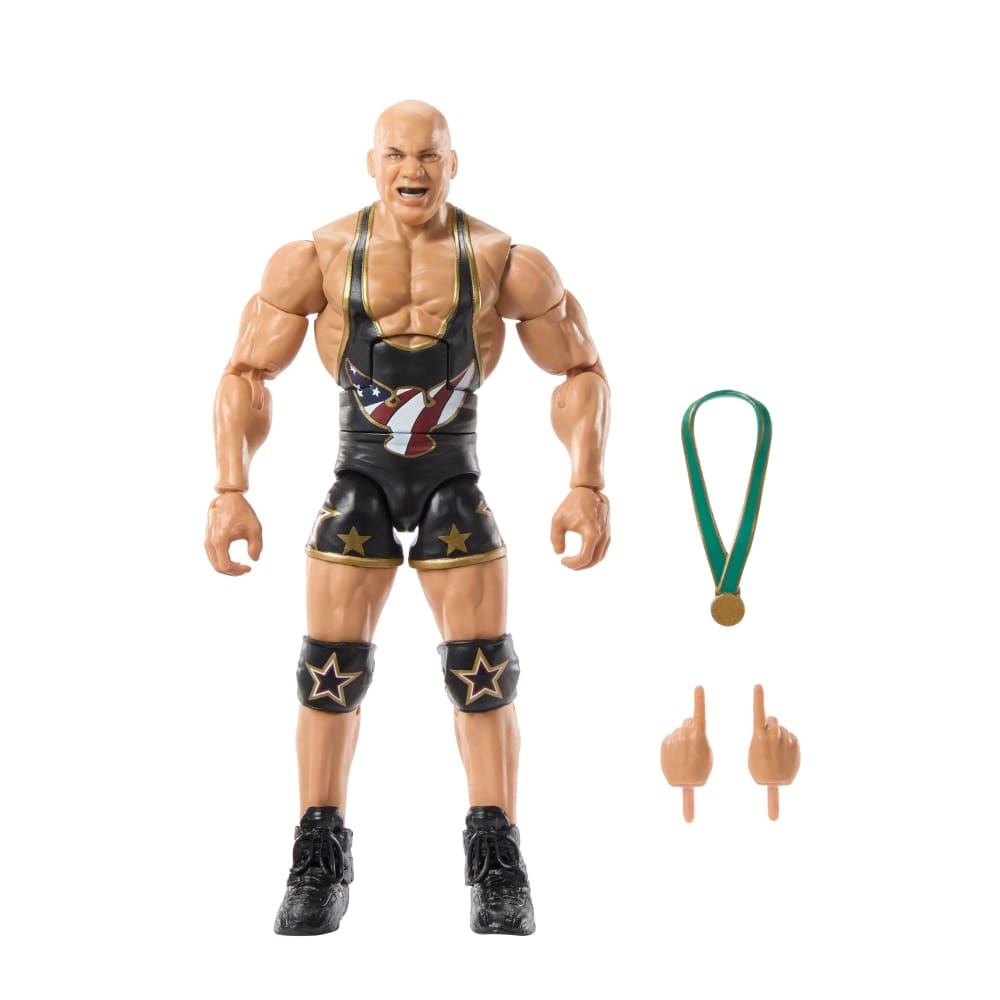 WWE Elite Legends Kurt Angle Action Figure | Mattel Creations