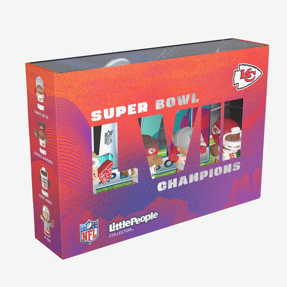 Little People Collector Super Bowl LVII Champions Set Kansas City Chie ...