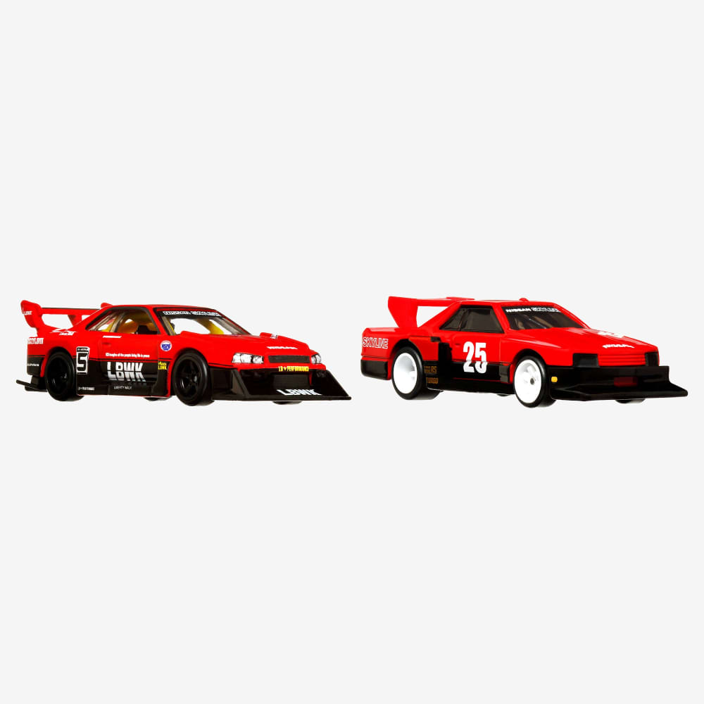 Hot Wheels Premium Car Culture 2-Pack - Nissan Skylines | Mattel
