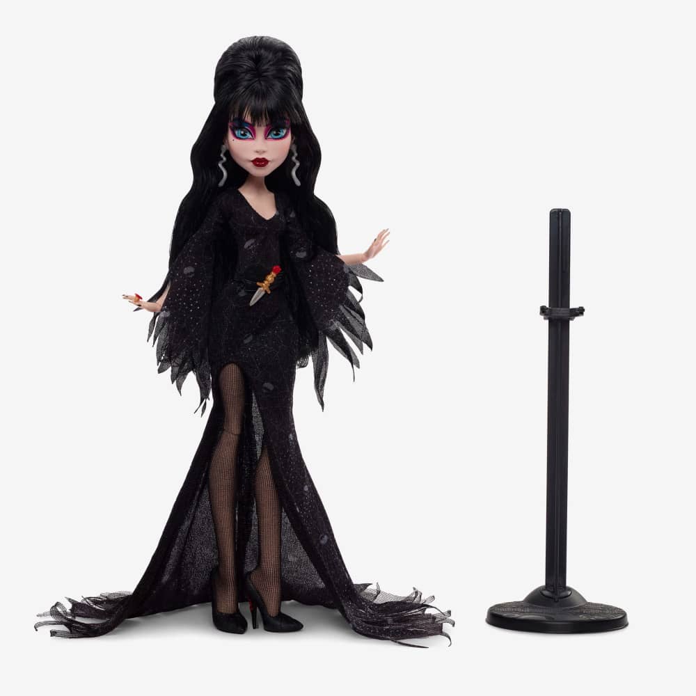 Monster High Skullector Elvira Doll – Mattel Creations