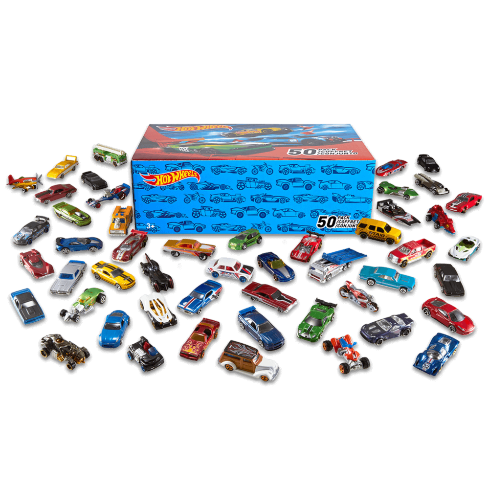 Hot Wheels Mainline 100-Car Case Pack – Mattel Creations