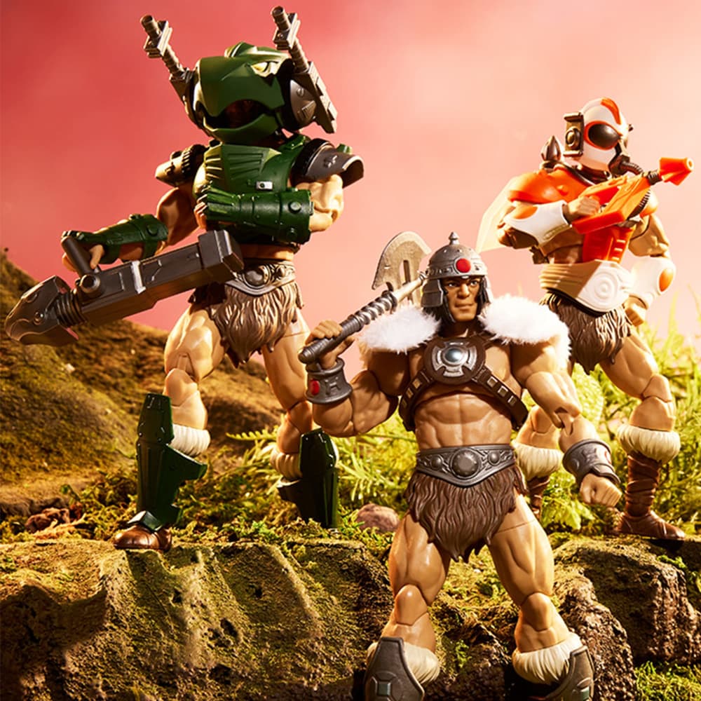 Masters of the Universe フィギュア ３体セット Masters of the Universe Masterverse Vykron Figure – Mattel Creations