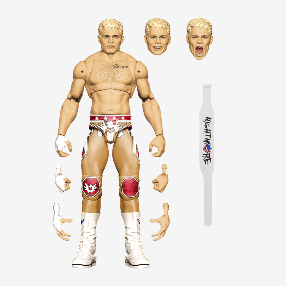 WWE Cody Rhodes Ultimate Edition Figure | Mattel Creations WWE Cody Rhodes Ultimate Edition Figure | Mattel Creations
