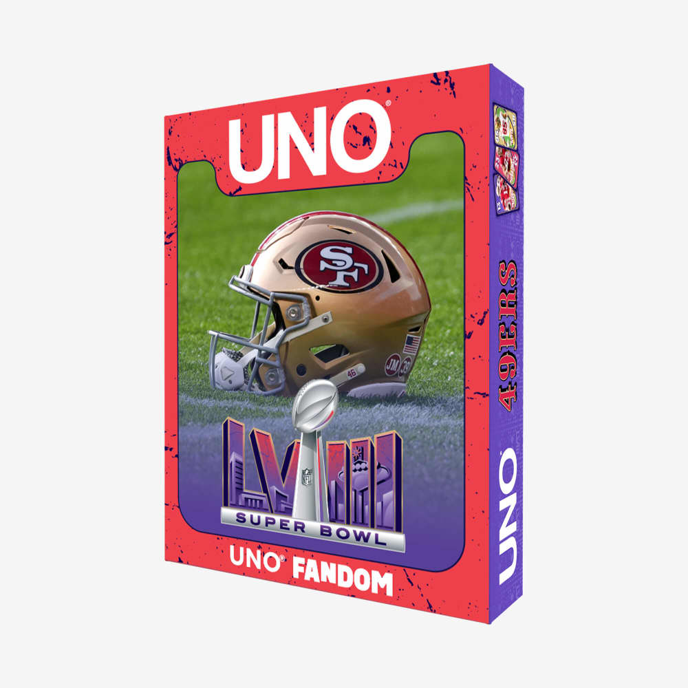 UNO LVIII Super Bowl Card Game | Mattel Creations