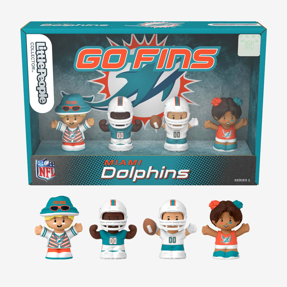 Little People Collector Miami Dolphins Set | Mattel Creations