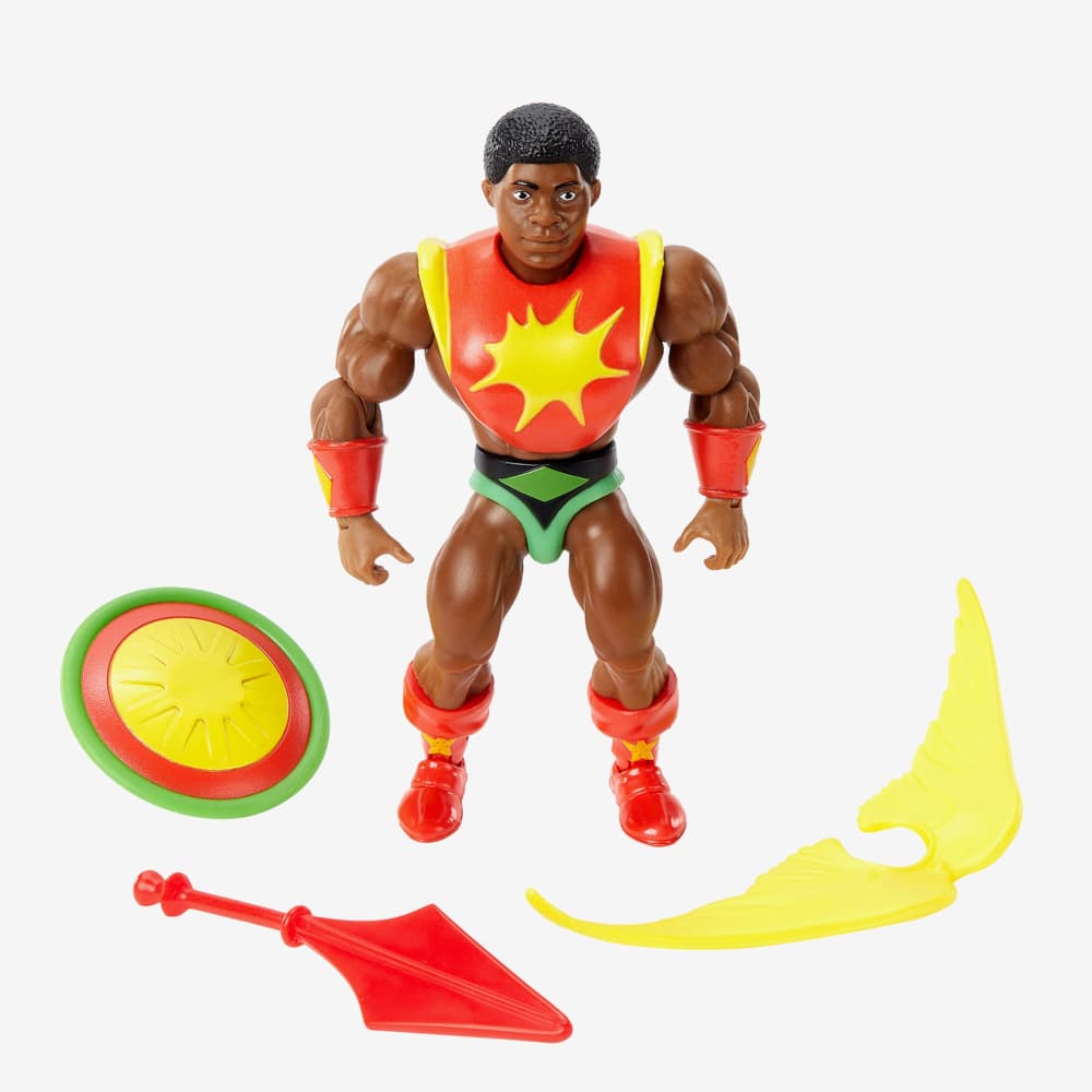 Masters of the Universe Origins Sun-Man Action Figure | Mattel Creations