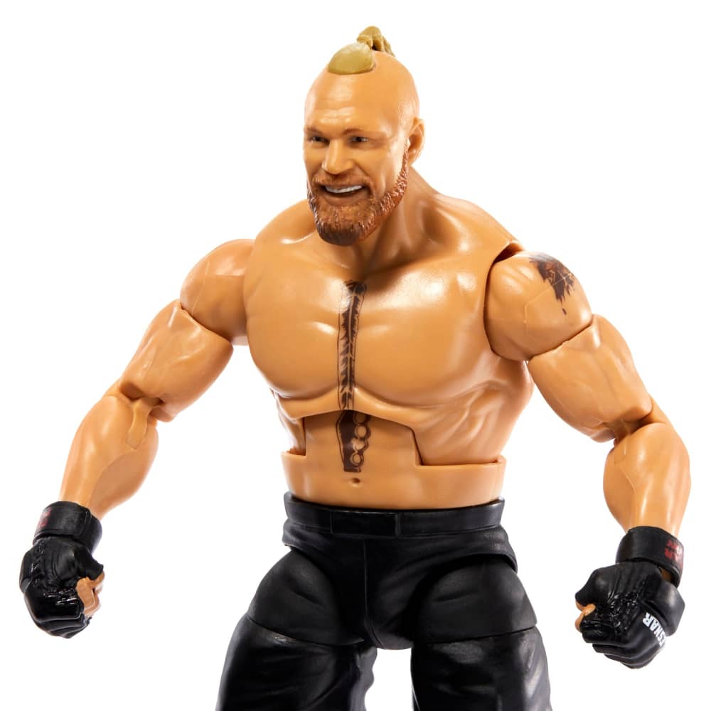 WWE Brock Lesnar Elite Collection Action Figure – Mattel Creations