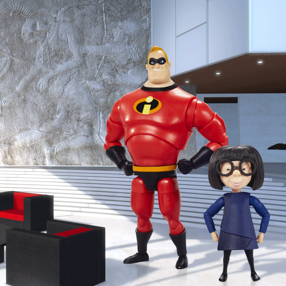 Pixar Spotlight Series Edna Mode Collector Figure The Incredibles ...