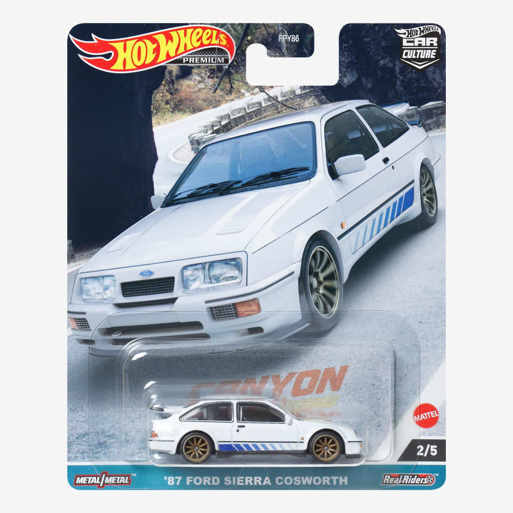 Hot Wheels Premium Car Culture Canyon Warriors – Ford Sierra RS