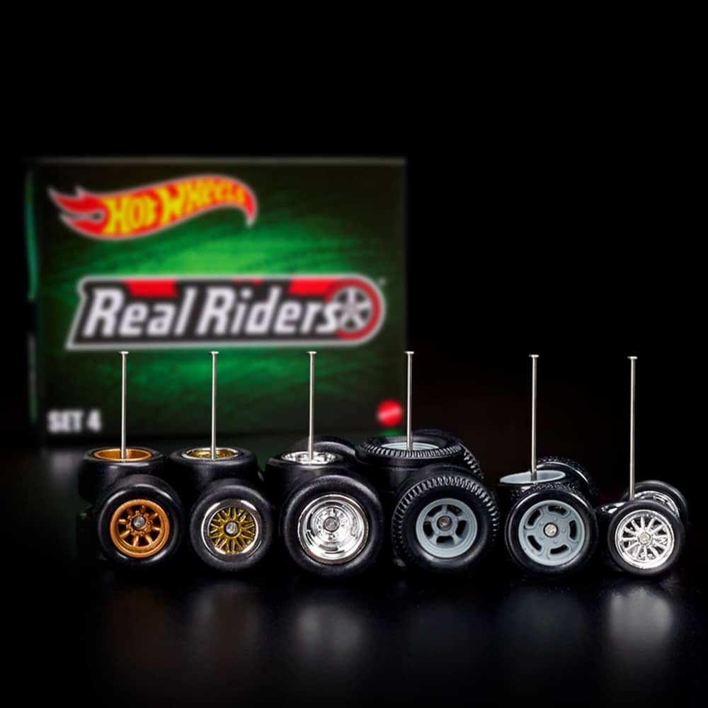 RLC Exclusive Real Riders Wheels Pack – Set 4 – Mattel Creations