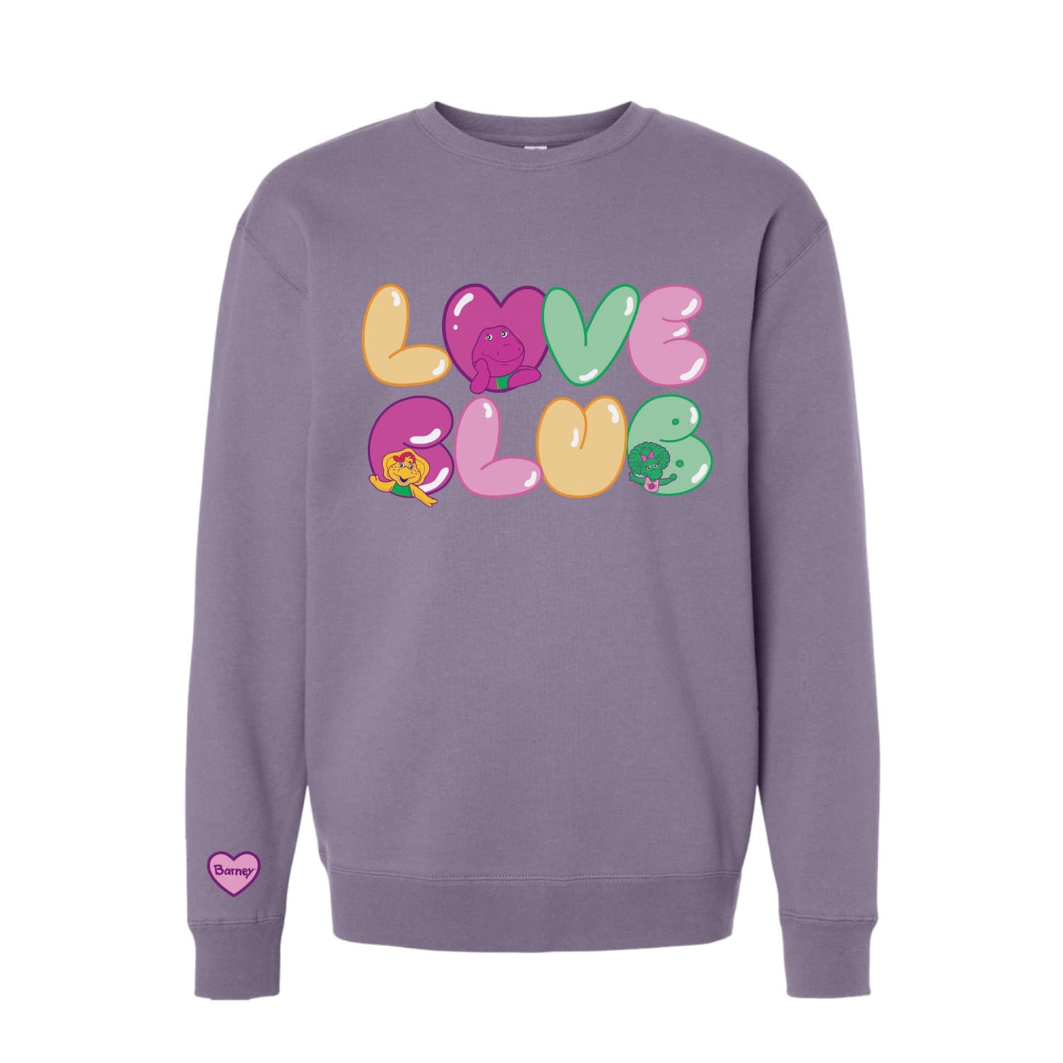 Barney Love Club Sweatshirt | Mattel Creations