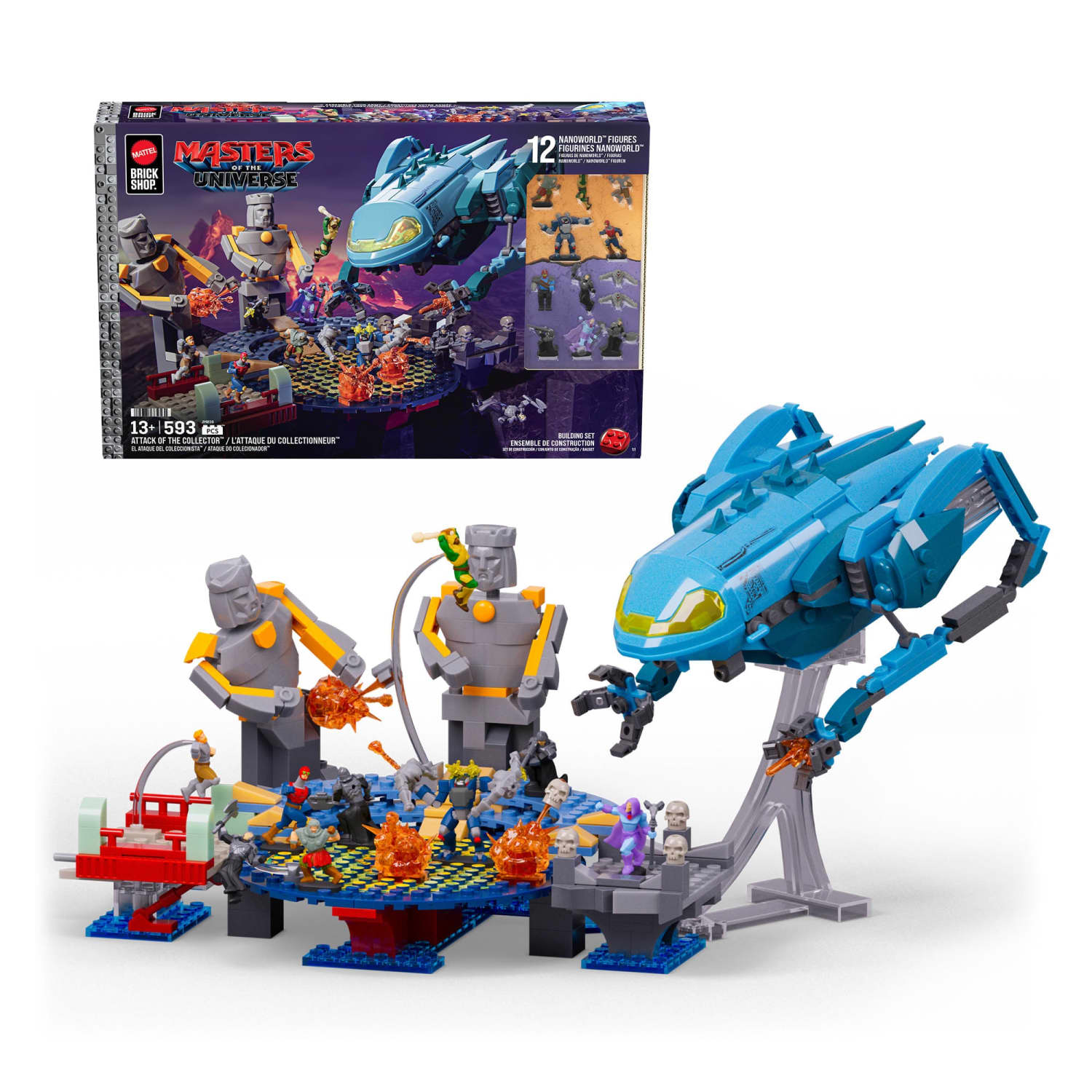 Mattel Brick Shop Masters of the Universe Attack of the Collector