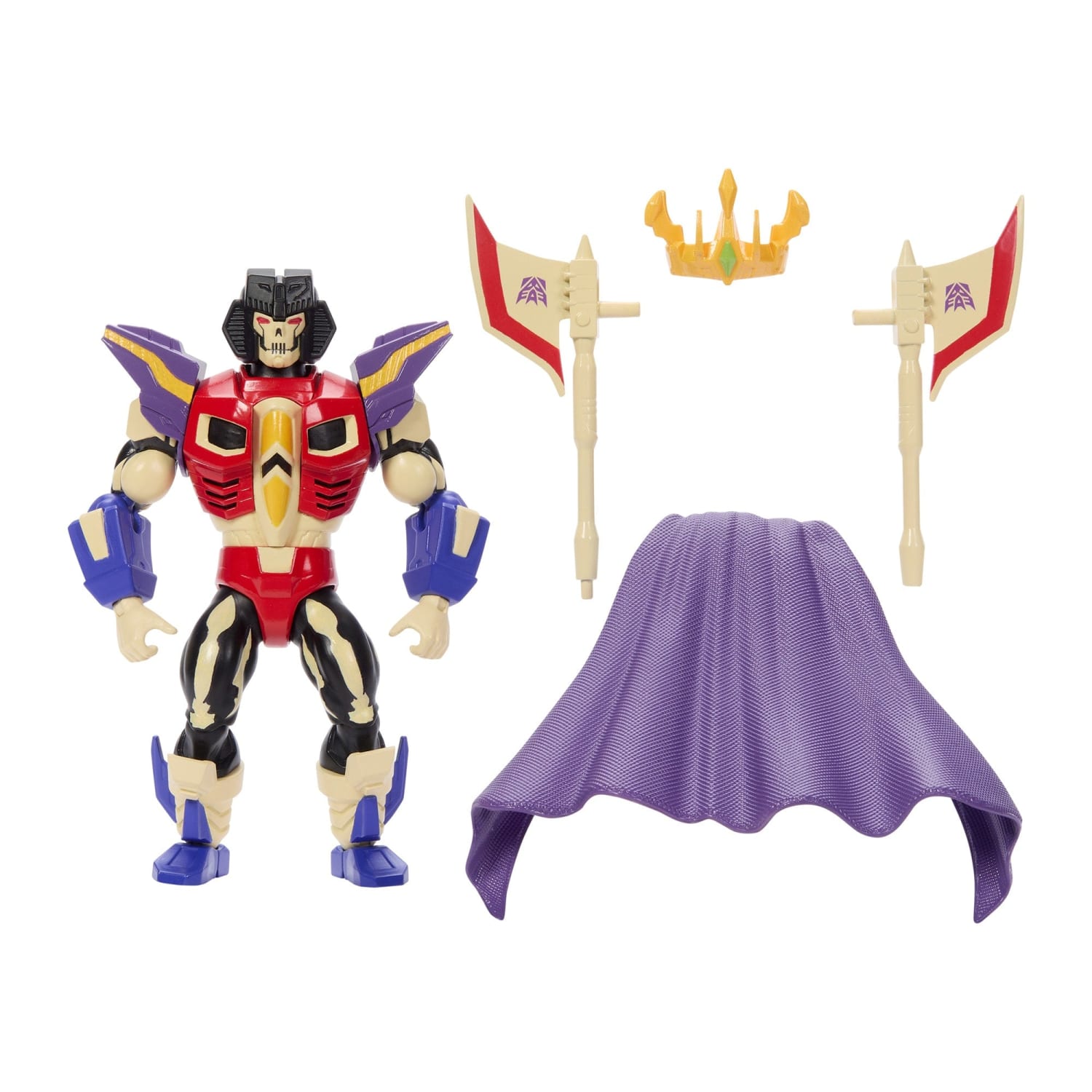 Masters of the Universe x Transformers Starscream Armor Scare Glow