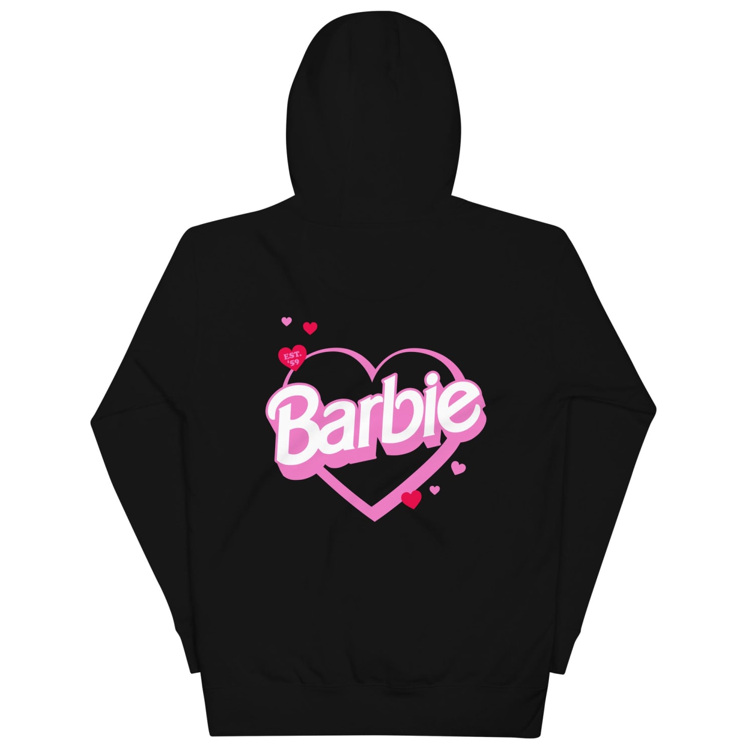 Barbie Embroidered Hearts Hoodie | Mattel Creations