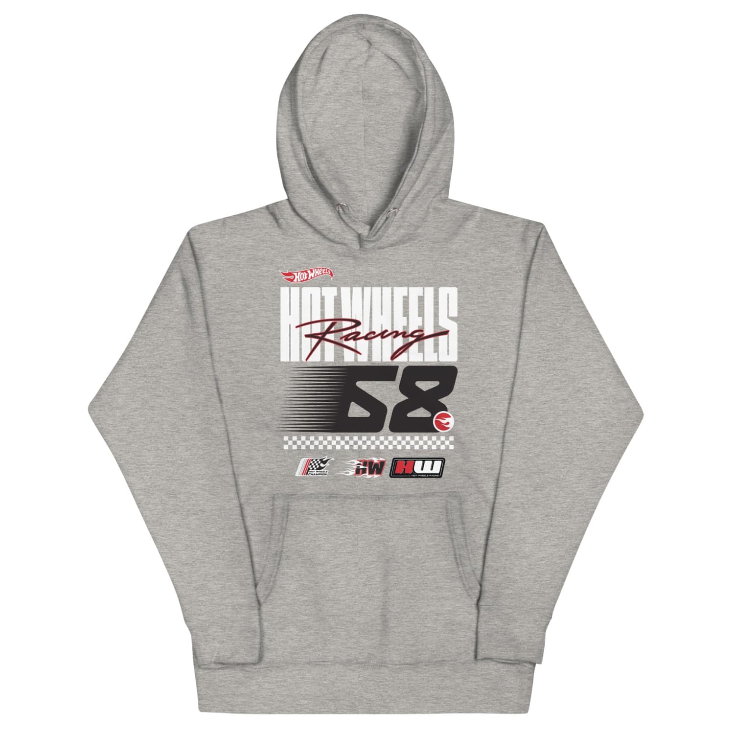Hot Wheels Racing Grey Hoodie | Mattel Creations