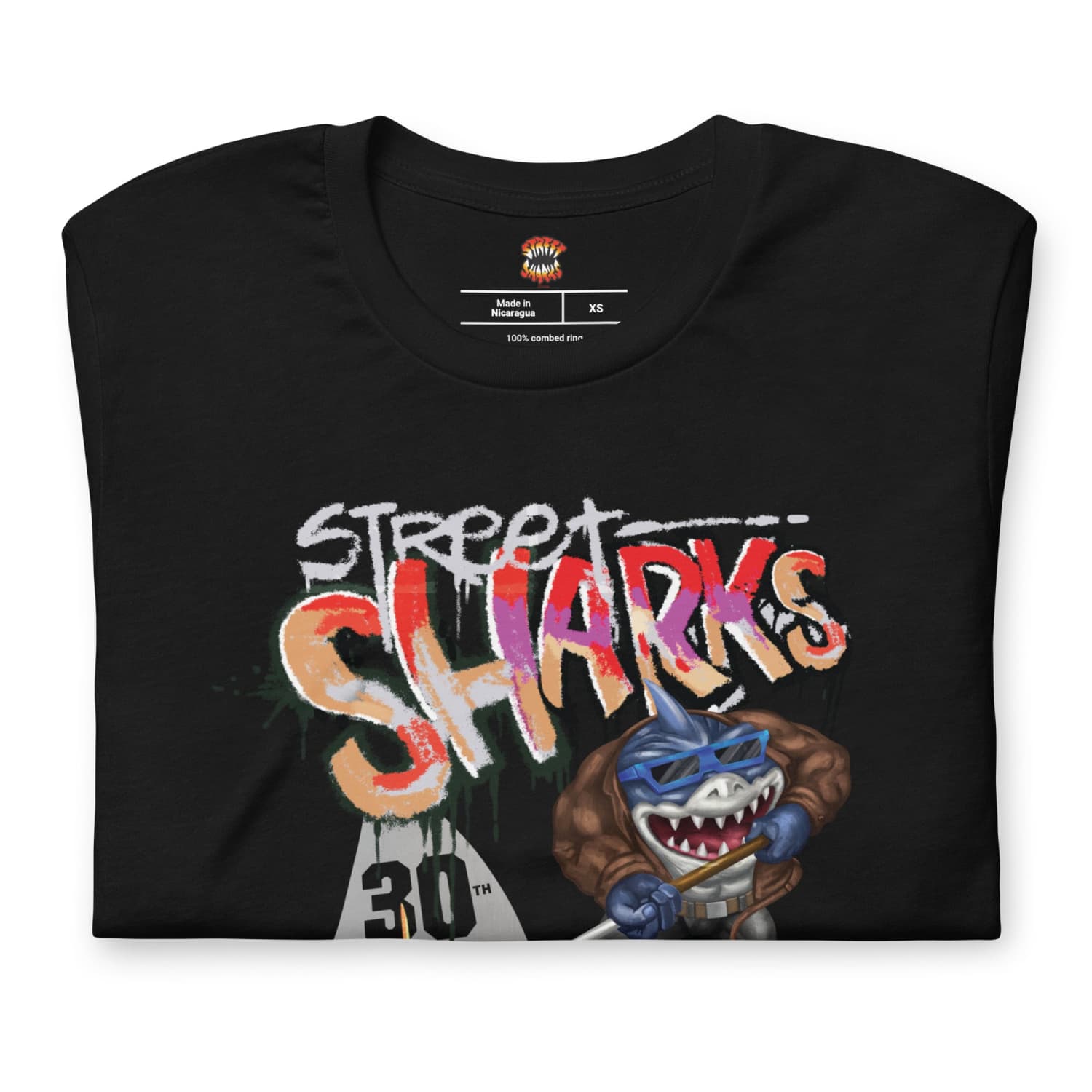 Street Sharks 30th Anniversary Ripster T-Shirt | Mattel Creations