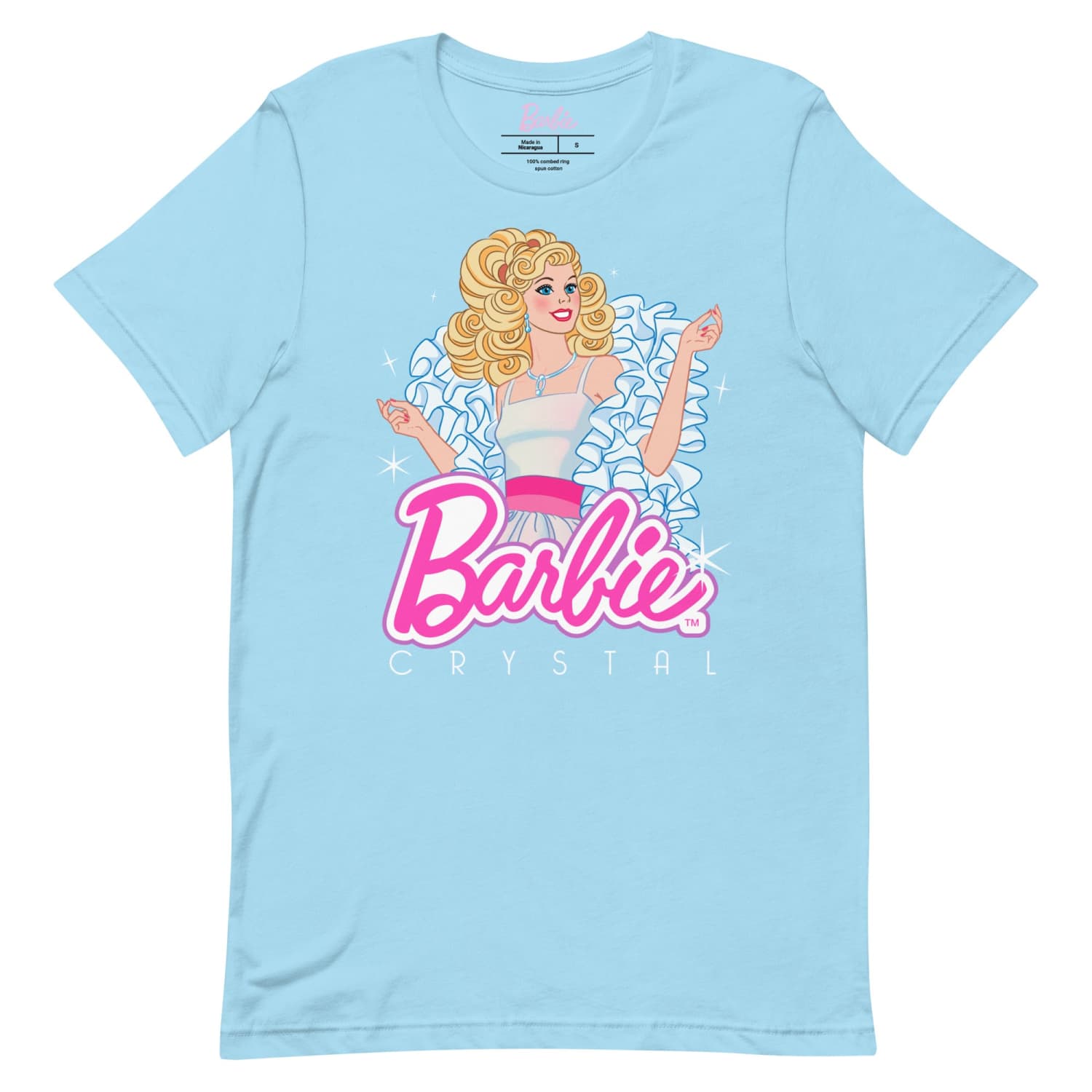 Barbie 1980's Crystal Blue T-Shirt | Mattel Creations