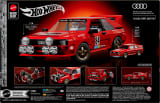 Mattel Brick Shop Hot Wheels '84 Audi Sport quattro Building Set