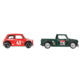 Hot Wheels Premium Car Culture 2-Pack - Morris Mini & '67 Austin Mini Pickup