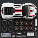 Mattel Brick Shop Hot Wheels Lamborghini Huracan Sterrato Building Set