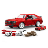 Mattel Brick Shop Hot Wheels '84 Audi Sport quattro Building Set