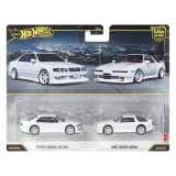 Hot Wheels Premium Car Culture 2-Pack Toyota Chaser JZX 100 & 1989 Toyota Supra