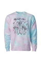 lp x mr a Cotton Candy Crew Neck Sweatshirt