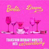 Barbie™ X Dragon Glassware® Wine Glasses