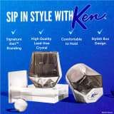 Barbie™ X Dragon Glassware® Ken™ Whiskey Glasses