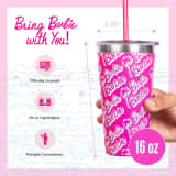 Barbie™ X Dragon Glassware® Tumbler - 16 Oz
