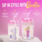 Barbie™ X Dragon Glassware® Aura Drinking Glasses