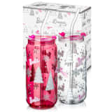 Barbie™ Christmas Drinking Glasses - 20 Oz