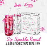 Barbie™ Christmas Drinking Glasses - 20 Oz