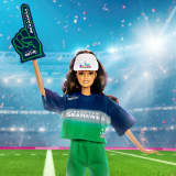 Barbie Super Bowl LX Seattle Seahawks Doll