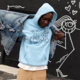 Fisher Price x André Saraiva Light Blue Hoodie