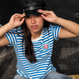 Fisher Price x André Saraiva Blue Striped T-shirt